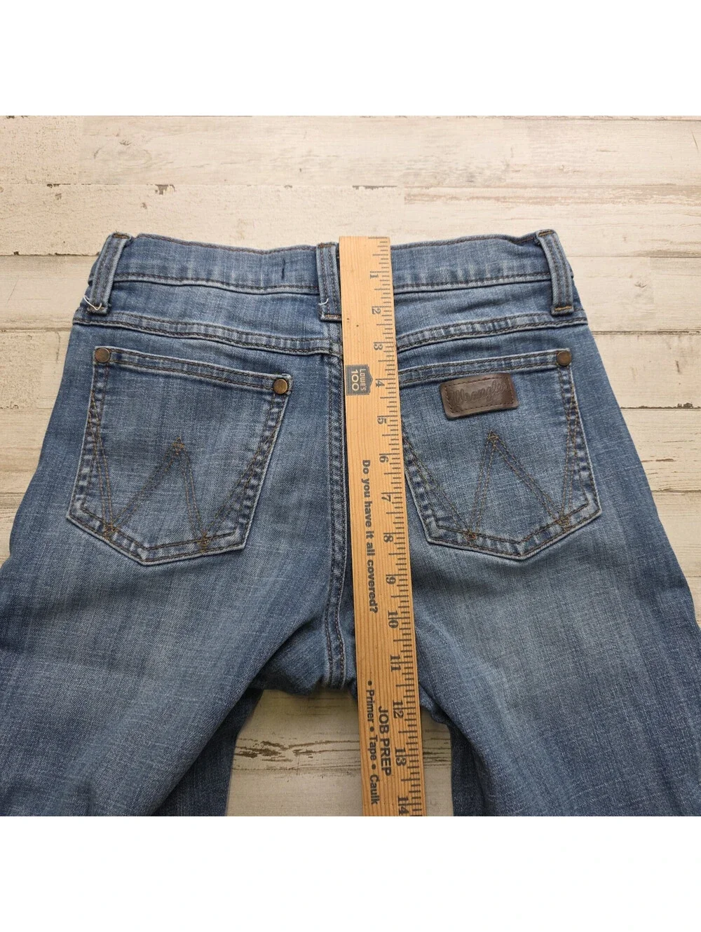 Boys Wrangler Retro Relaxed Straight Slim Fit Jeans Sz 14 Adjustable Waist Youth